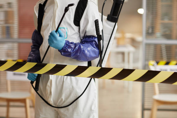 Professional Blood Cleanup technician working in Belvidere, NE